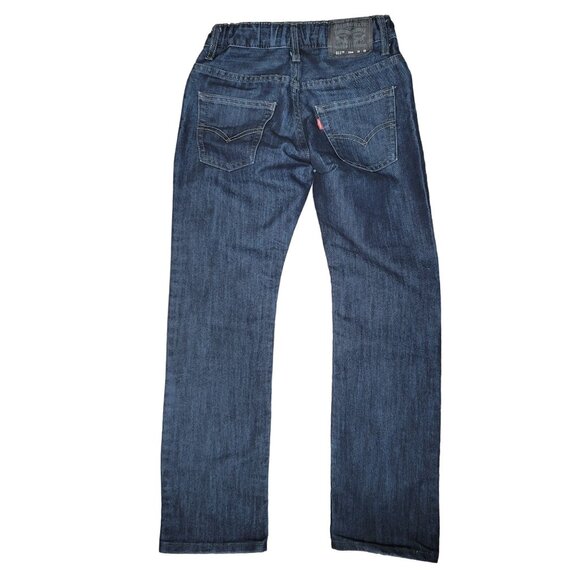 Levis 511 slim jeans dark blue color boys size 10 regular - Picture 2 of 5